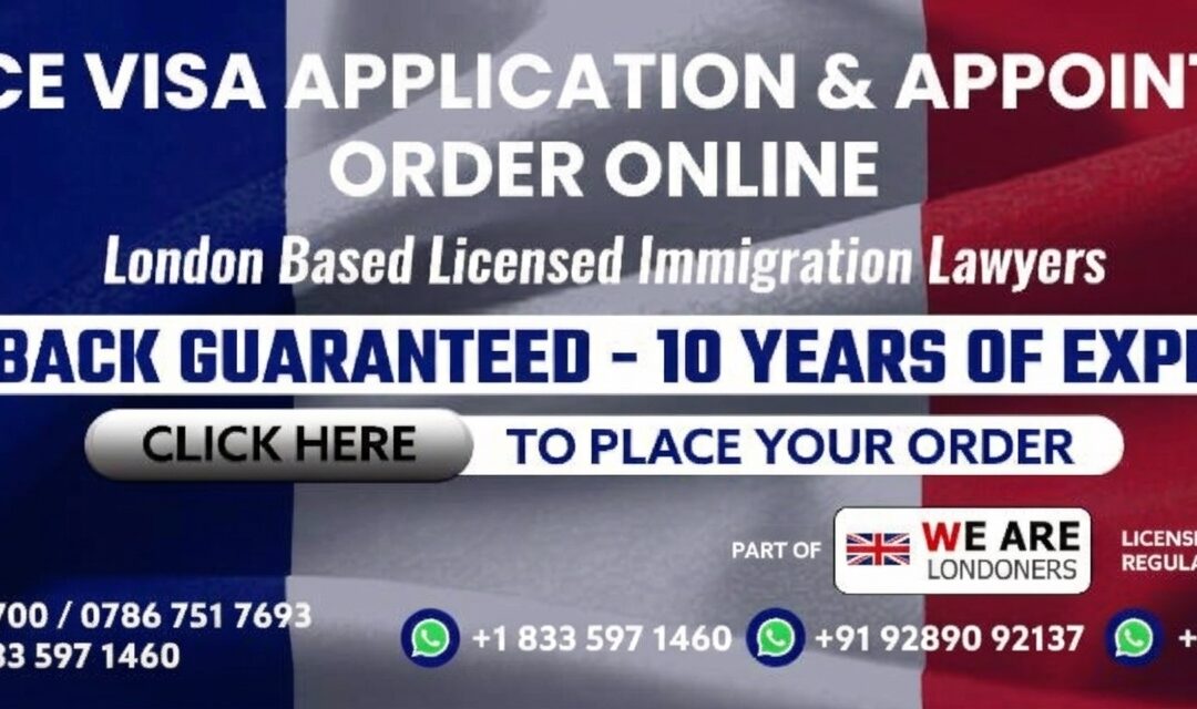 France Visa Application and Appointment – Professional Visa Assistance